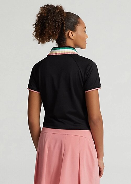 Černé dámské polokošile Ralph Lauren Tailored Fit Quarter-Zip Černé dámské polokošile Ralph Lauren Tailored Fit Quarter-Zip