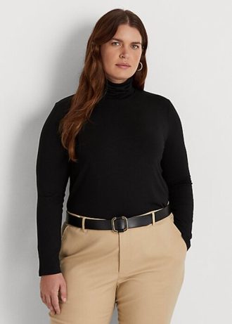 Černý dámský rolák Ralph Lauren Jersey