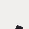 Černé dámské sandály Ralph Lauren Andela Calf-Suede Černé dámské sandály Ralph Lauren Andela Calf-Suede