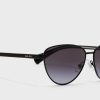 Černé dámské sluneční brýle Ralph Lauren 0Ra4134 Aviator