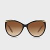 Černé dámské sluneční brýle Ralph Lauren 0RA5150 Cat Eye