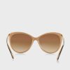Černé dámské sluneční brýle Ralph Lauren 0RA5150 Cat Eye