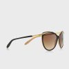 Černé dámské sluneční brýle Ralph Lauren 0RA5150 Cat Eye