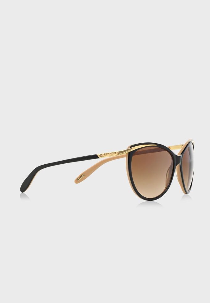 Černé dámské sluneční brýle Ralph Lauren 0RA5150 Cat Eye