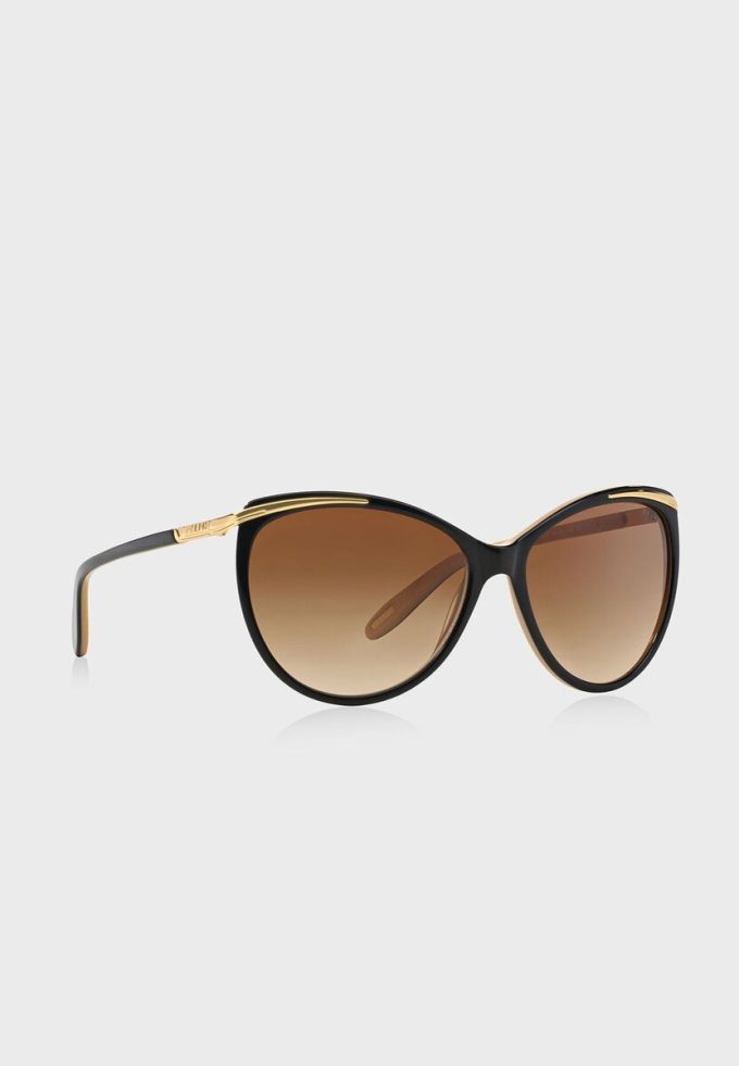 Černé dámské sluneční brýle Ralph Lauren 0RA5150 Cat Eye