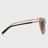 Černé dámské sluneční brýle Ralph Lauren 0RA5150 Cat Eye