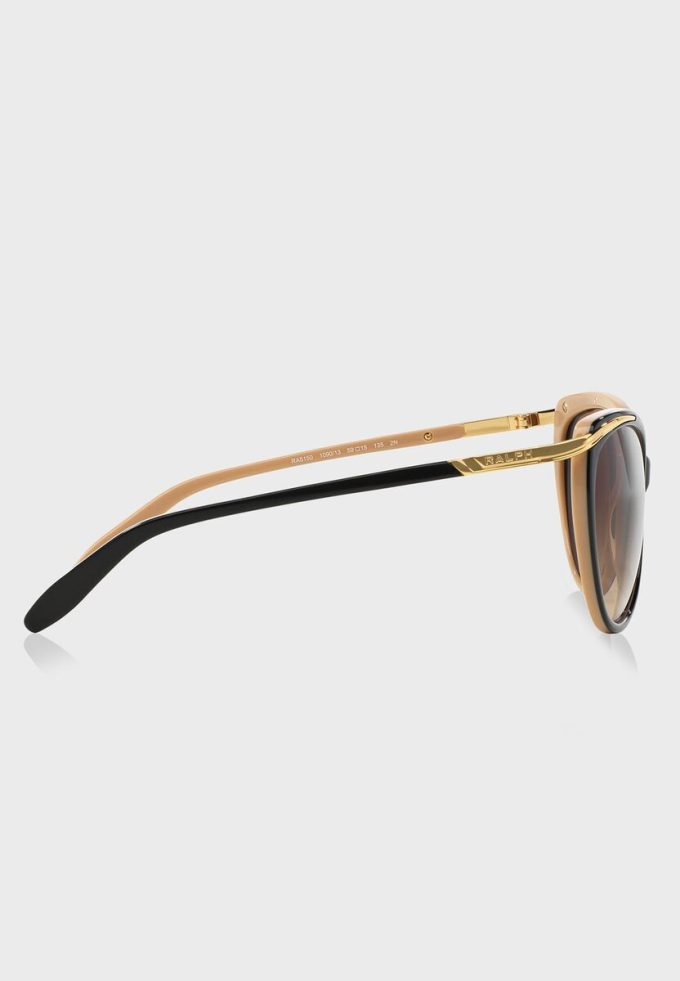 Černé dámské sluneční brýle Ralph Lauren 0RA5150 Cat Eye