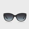 Černé dámské sluneční brýle Ralph Lauren 0RA5160 Cat Eye