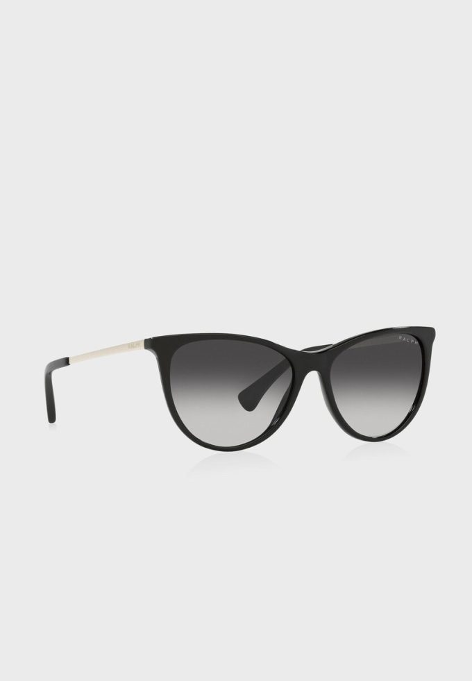 Černé dámské sluneční brýle Ralph Lauren 0Ra5290 Cat Eye