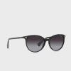 Černé dámské sluneční brýle Ralph Lauren 0Ra5296 Wayfarer