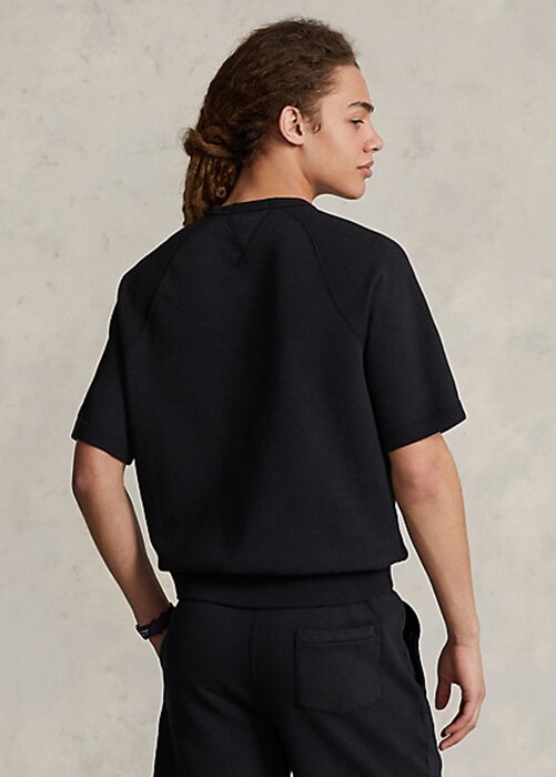 Černé dámské sportovní mikiny Ralph Lauren Polo Sport s krátkým rukávem Černé dámské sportovní mikiny Ralph Lauren Polo Sport s krátkým rukávem