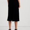 Černé dámské sukně Ralph Lauren Velvet A-Line