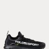 Černé dámské tenisky Ralph Lauren Polo Sport Tech Racer Černé dámské tenisky Ralph Lauren Polo Sport Tech Racer