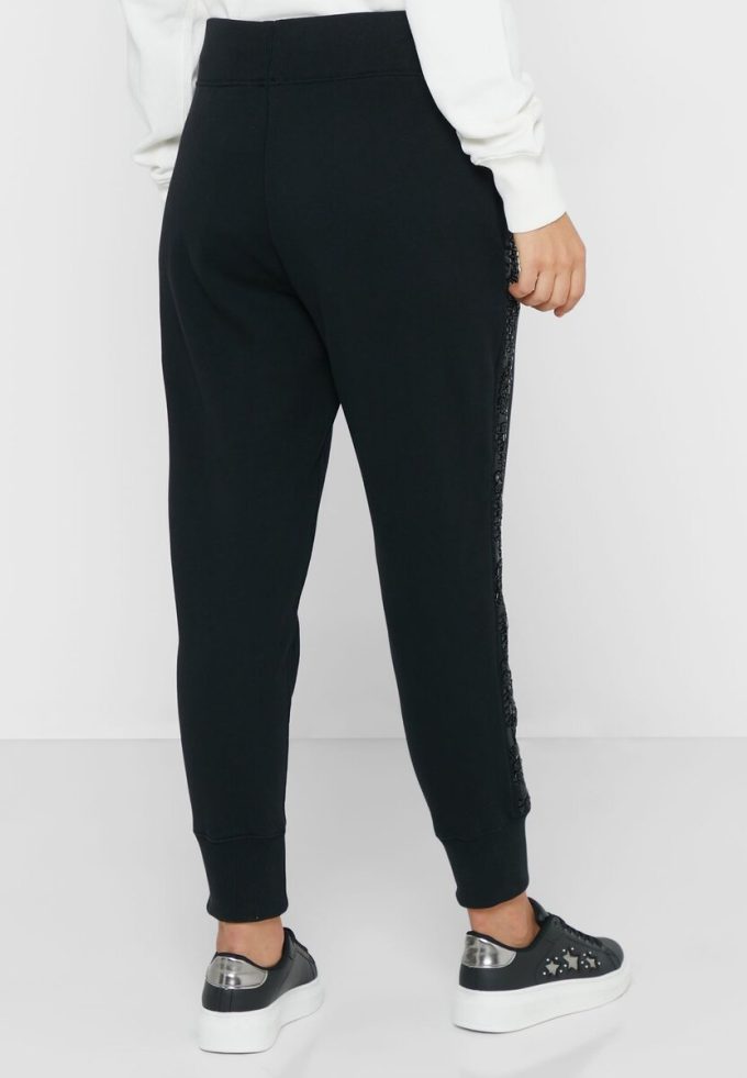 Černé dámské tepláky Ralph Lauren s vysokým pasem