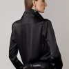 Černé dámské triko Ralph Lauren Cameron Stretch Mulberry Silk Černé dámské triko Ralph Lauren Cameron Stretch Mulberry Silk