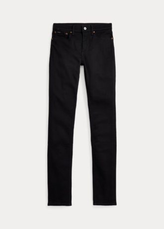 Černé dámské úzké džíny Ralph Lauren Tompkins