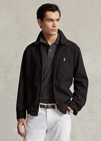 Černé pánské bi-swingové bundy Ralph Lauren