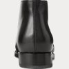 Černé pánské boty Ralph Lauren Frasco Calfskin Chelsea Boots