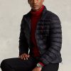 Černé pánské bundy Ralph Lauren The Packable