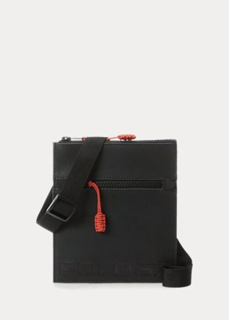 Černé pánské crossbody kabelky Ralph Lauren POLO MIRUM
