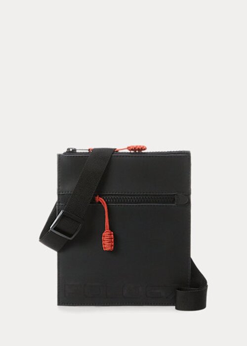 Černé pánské crossbody kabelky Ralph Lauren POLO MIRUM Černé pánské crossbody kabelky Ralph Lauren POLO MIRUM