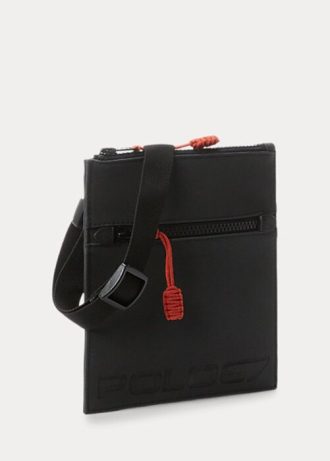 Černé pánské crossbody kabelky Ralph Lauren POLO MIRUM