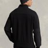 Černé pánské hybridní bundy Ralph Lauren odpuzující vodu