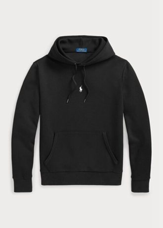 Černá pánská mikina Ralph Lauren s dvojitým úpletem