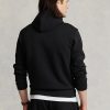 Černá pánská mikina Ralph Lauren s dvojitým úpletem