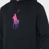 Černá pánská mikina s kapucí Ralph Lauren Graphics