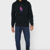 Černá pánská mikina s kapucí Ralph Lauren Graphics