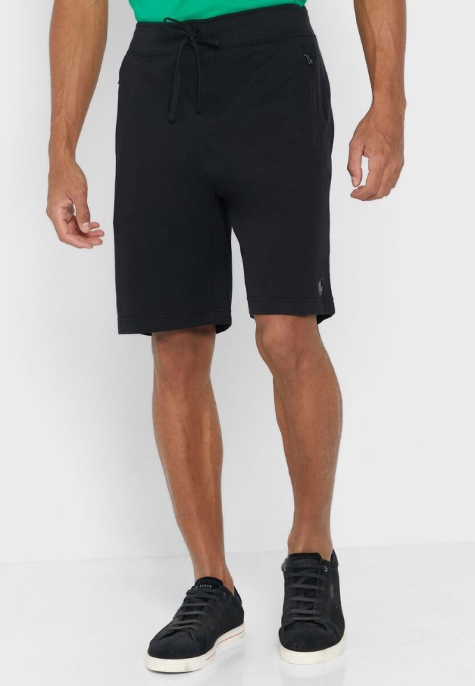 Černé pánské šortky Ralph Lauren Essential