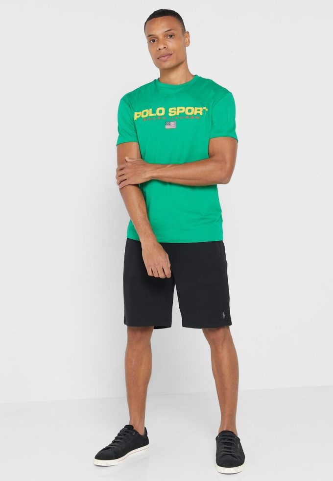 Černé pánské šortky Ralph Lauren Essential