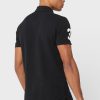 Černé pánské polokošile Ralph Lauren Logo Černé pánské polokošile Ralph Lauren Logo