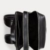 Černé pánské prošívané kožené batohy Ralph Lauren Černé pánské prošívané kožené batohy Ralph Lauren