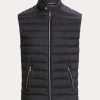 Černé pánské semišové bundy Ralph Lauren Otis