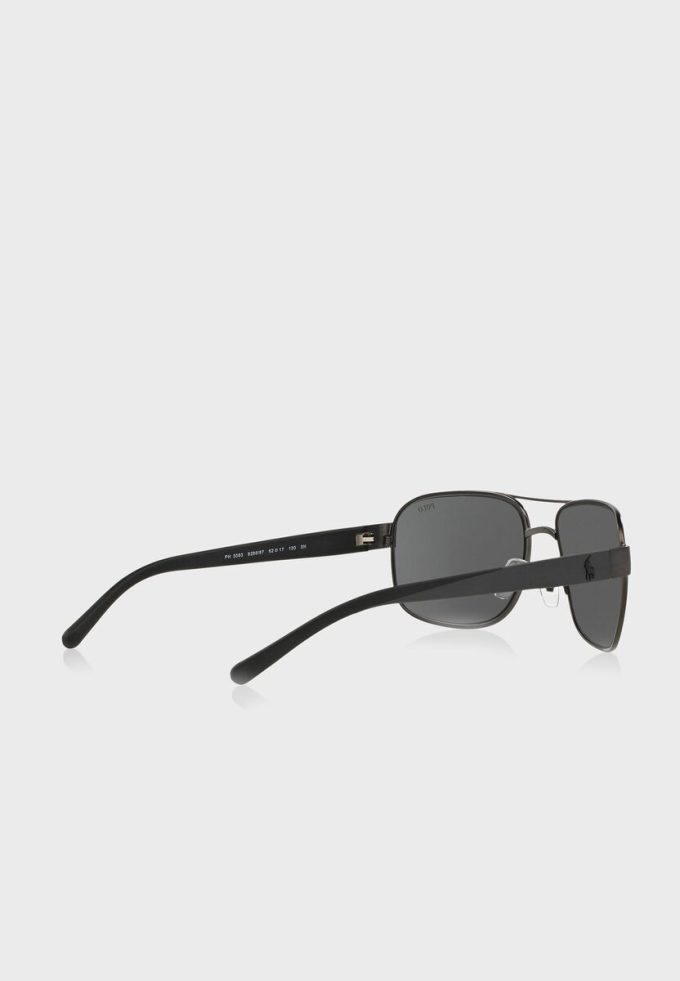 Černé pánské sluneční brýle Ralph Lauren 0Ph3093 nadměrné velikosti