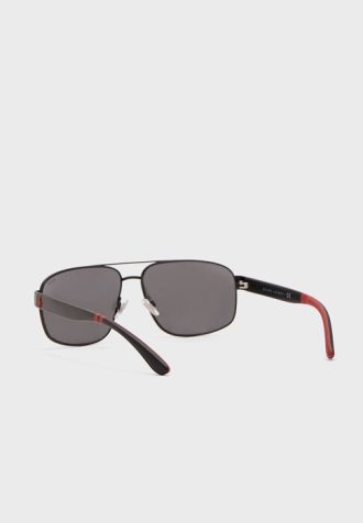 Černé pánské sluneční brýle Ralph Lauren 0Ph3112 Aviator
