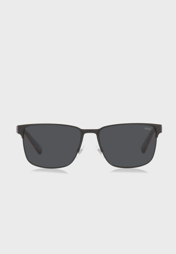Černé pánské sluneční brýle Ralph Lauren 0Ph3143 Wayfarers Černé pánské sluneční brýle Ralph Lauren 0Ph3143 Wayfarers
