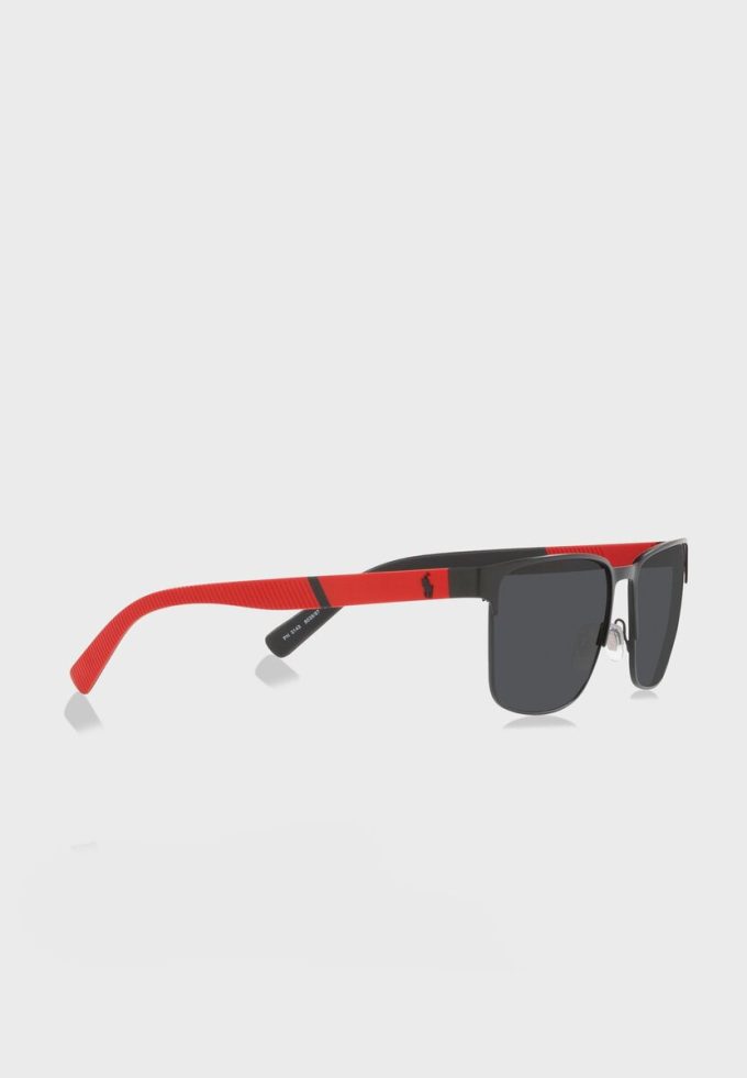 Černé pánské sluneční brýle Ralph Lauren 0Ph3143 Wayfarers Černé pánské sluneční brýle Ralph Lauren 0Ph3143 Wayfarers