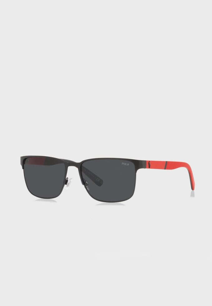 Černé pánské sluneční brýle Ralph Lauren 0Ph3143 Wayfarers Černé pánské sluneční brýle Ralph Lauren 0Ph3143 Wayfarers