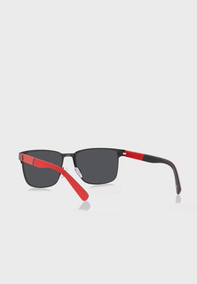 Černé pánské sluneční brýle Ralph Lauren 0Ph3143 Wayfarers Černé pánské sluneční brýle Ralph Lauren 0Ph3143 Wayfarers