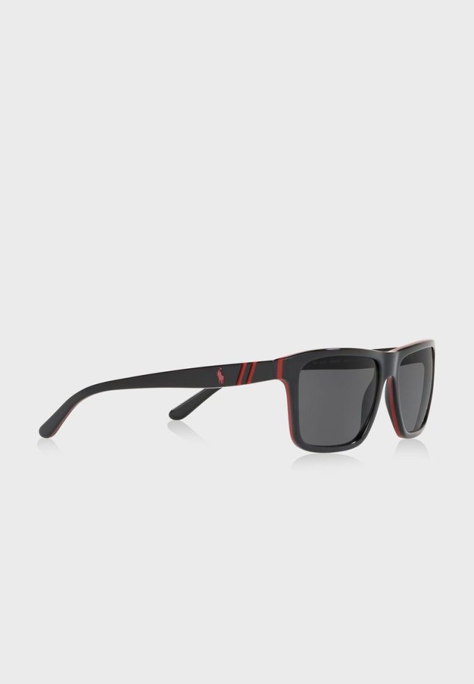 Černé pánské sluneční brýle Ralph Lauren 0PH4153 čtvercové