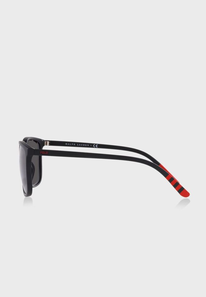 Černé pánské sluneční brýle Ralph Lauren 0Ph4185U Wayfarers