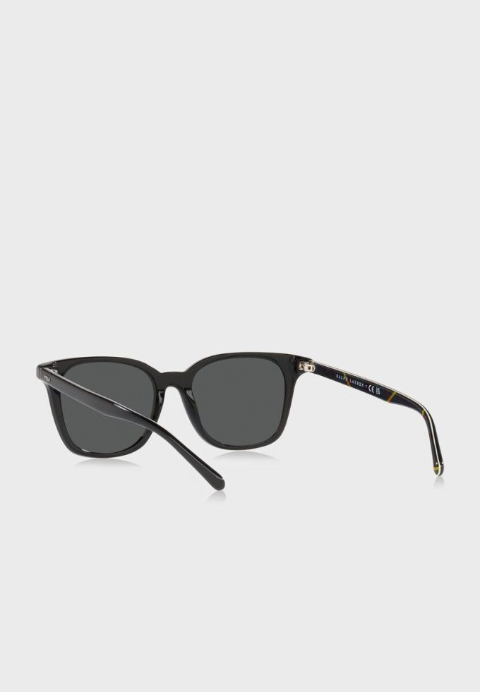 Černé pánské sluneční brýle Ralph Lauren 0Ph4187 Wayfarers