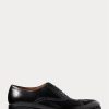 Černé pánské společenské boty Ralph Lauren Denver Cap-Toe Shoe Černé pánské společenské boty Ralph Lauren Denver Cap-Toe Shoe