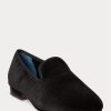 Černé pánské společenské boty Ralph Lauren Paxton Velvet