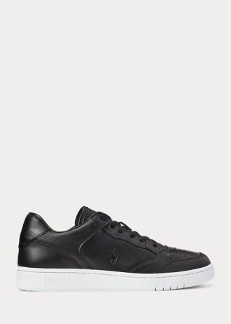 Černé pánské tenisky Ralph Lauren Court