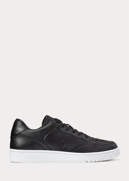 Černé pánské tenisky Ralph Lauren Court Černé pánské tenisky Ralph Lauren Court