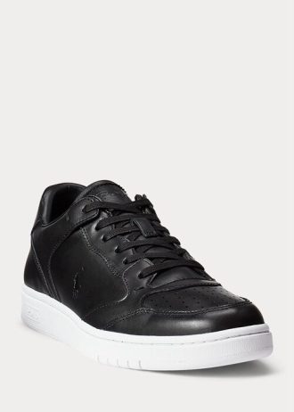 Černé pánské tenisky Ralph Lauren Court